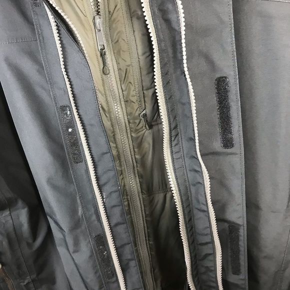 Vintage MEC Black Winter Snow Shell Coat &‎ Liner - Picture 8 of 16